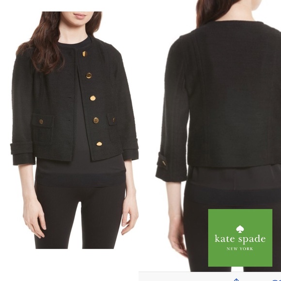kate spade Jackets & Blazers - Kate spade textured tweed jacket